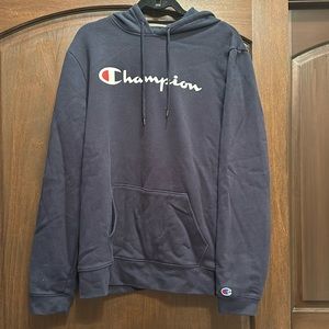 Navy Blue Champion Hoodie